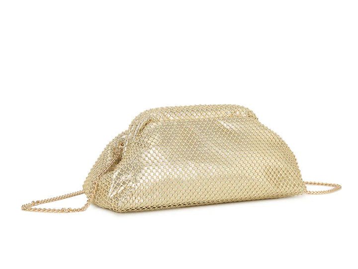 Gold Classy Clutch Bag