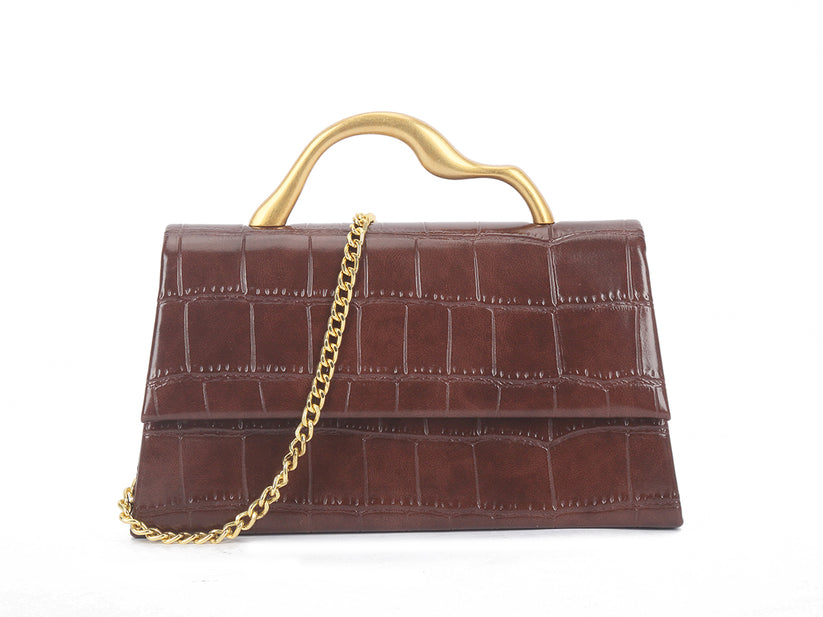 Coffee Crocodile Bag