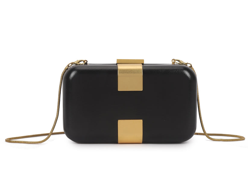 Back Gold Clutch