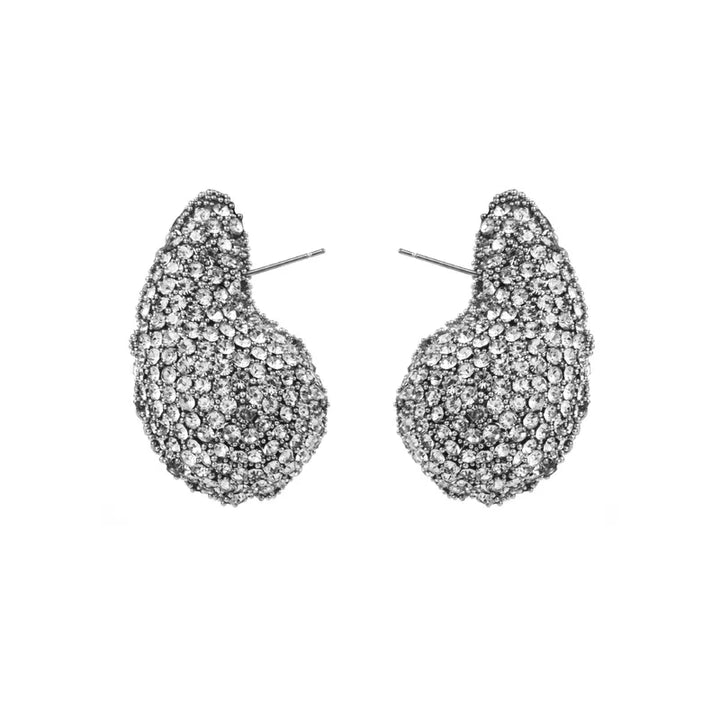Silver Tear Drop Earring