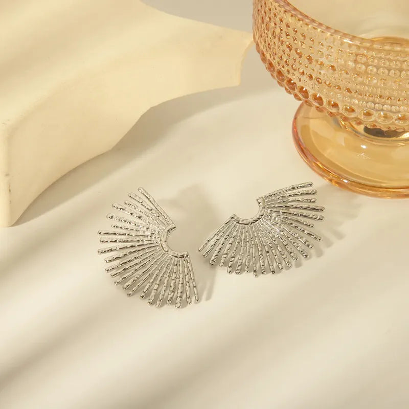 Silver Spike Earring