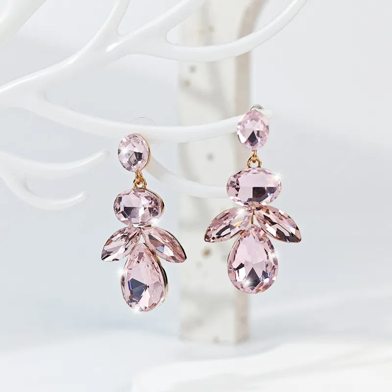 Pink Drop Earring