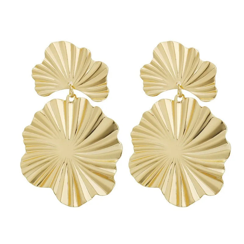 Golden Leaf Earrings