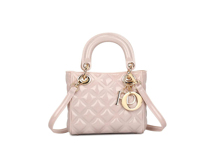 Nude Bucket Bag &amp; Charm