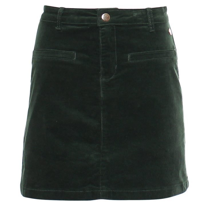 ORA CORD SKIRT GREEN