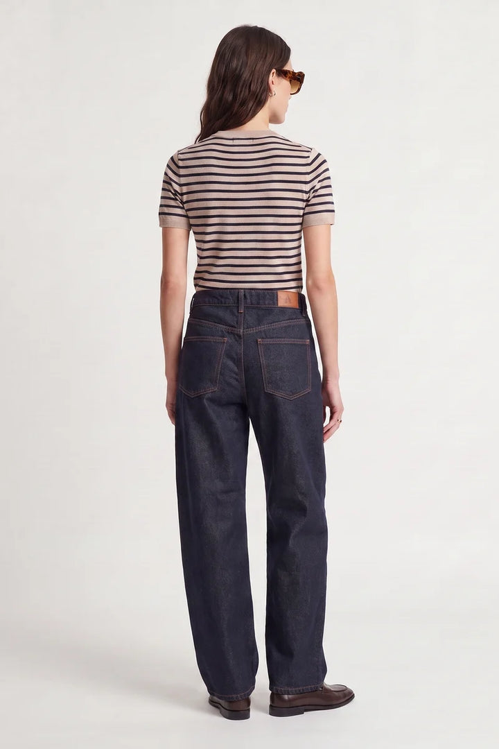 Flerine Short Sleve Wool Top