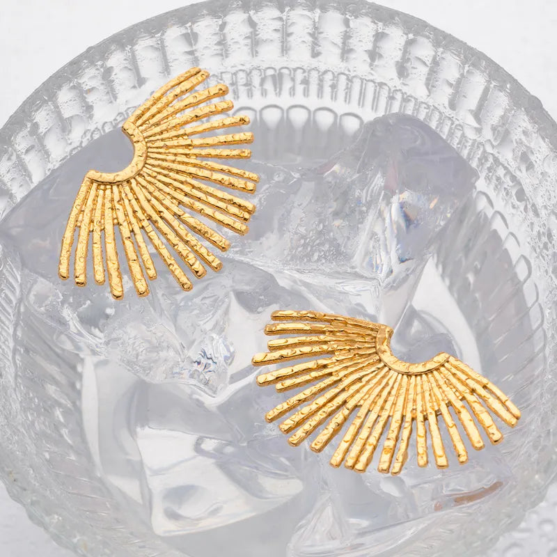 Gold Spike Earring