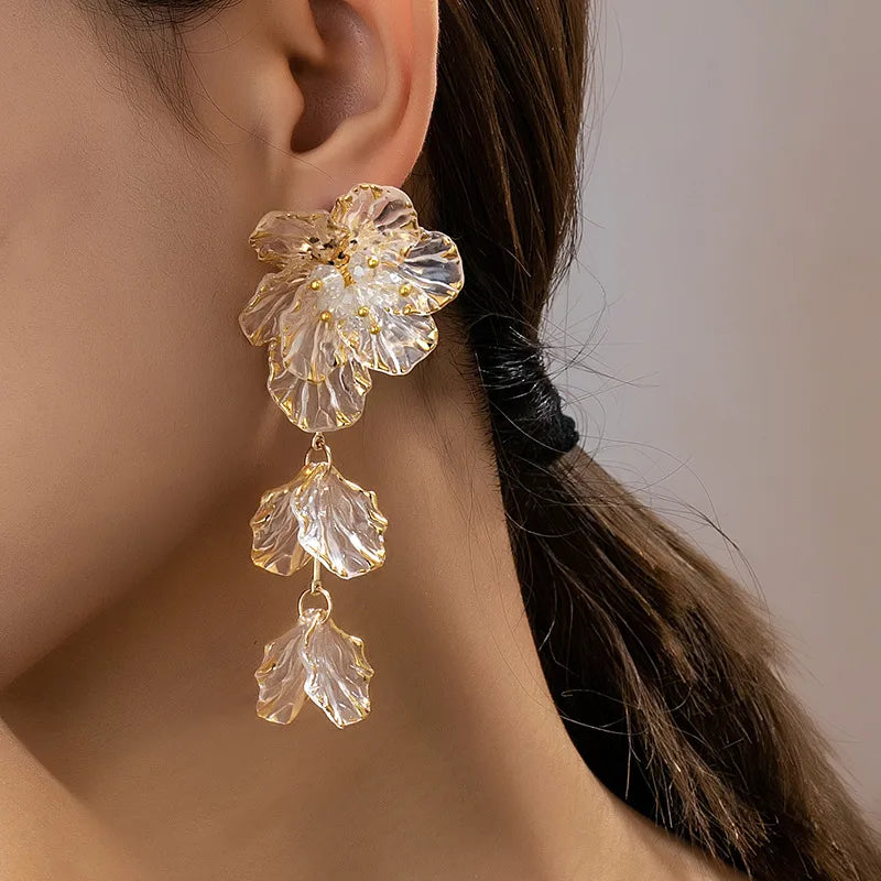 Petal Drop Earring