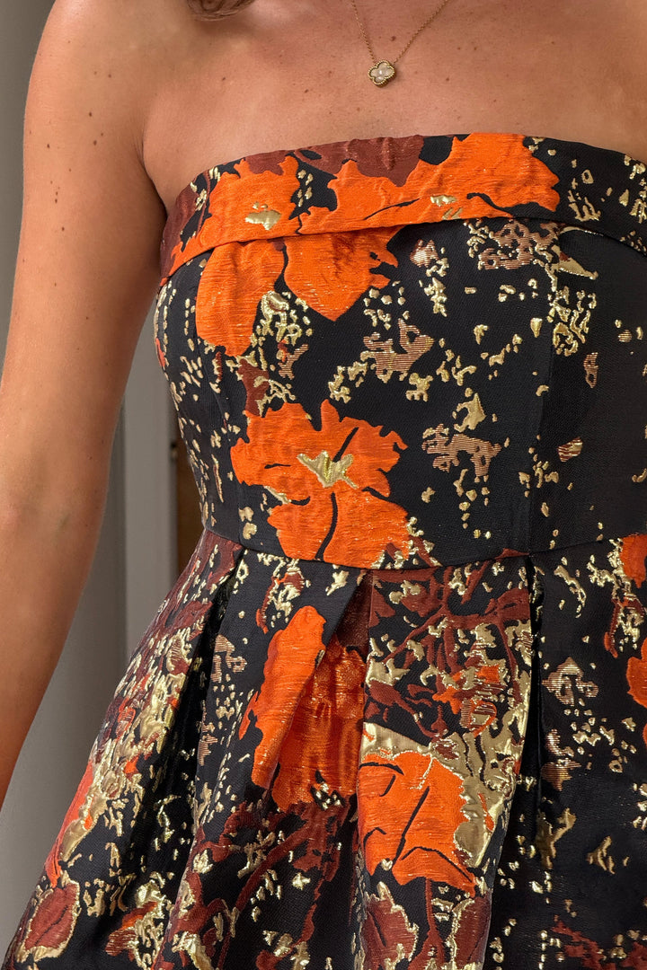 DANNI BANDEAU MIDI DRESS