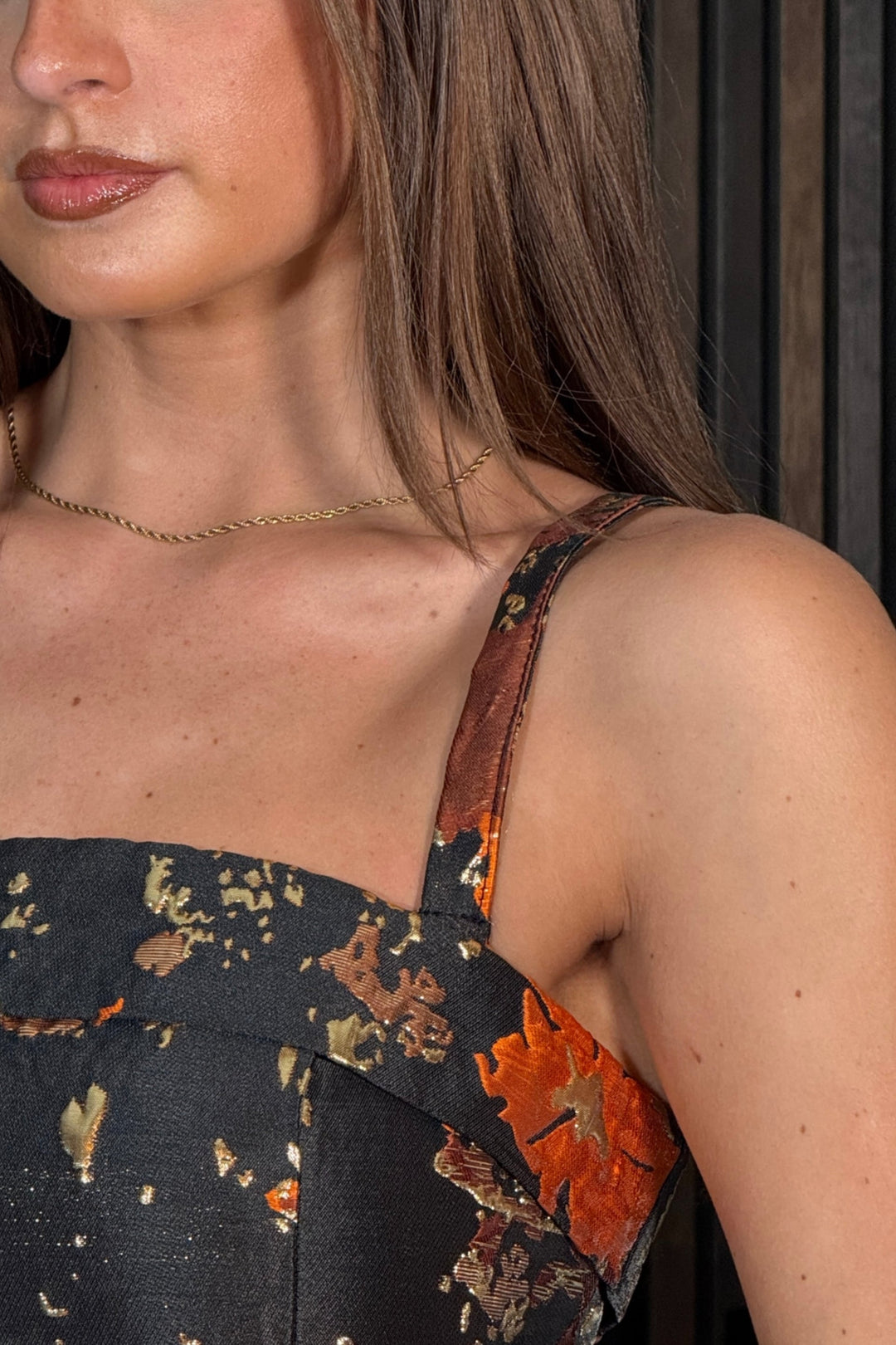 DANNI BANDEAU MIDI DRESS