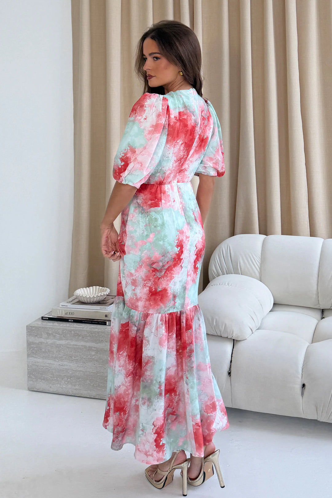 Rhoda Wrap Front Maxi Dress