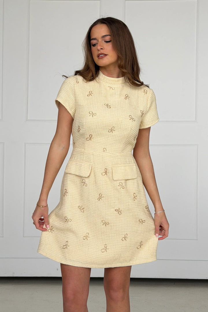 Laureen Tweed Yellow Dress