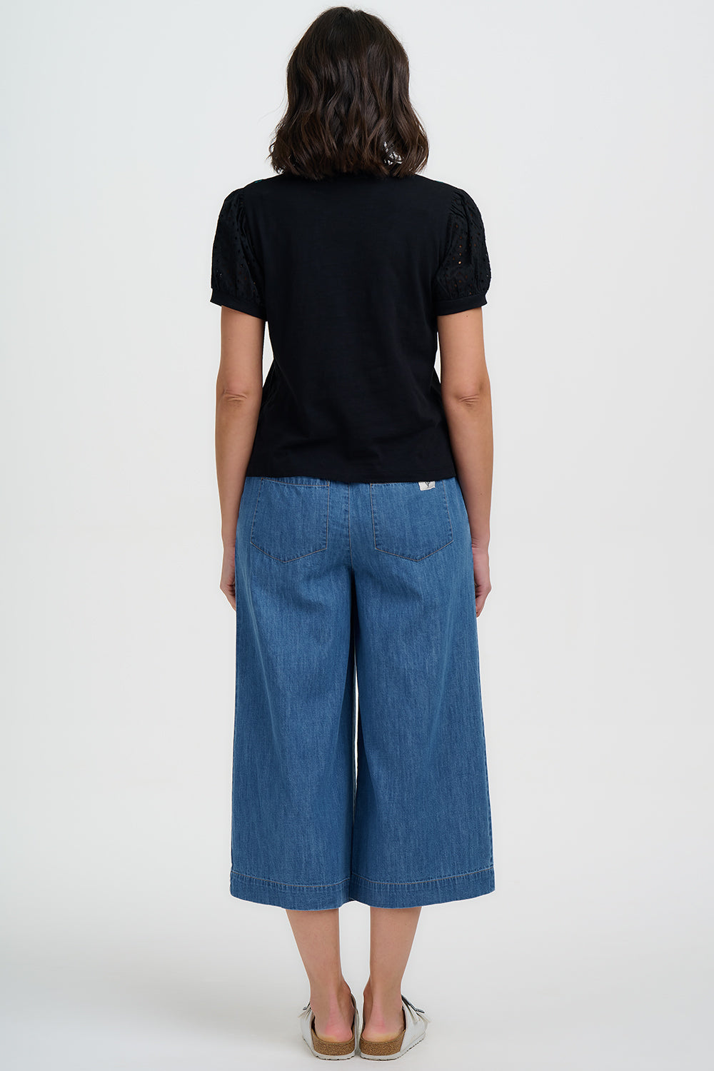 Elsie Embroidery Jersey Top