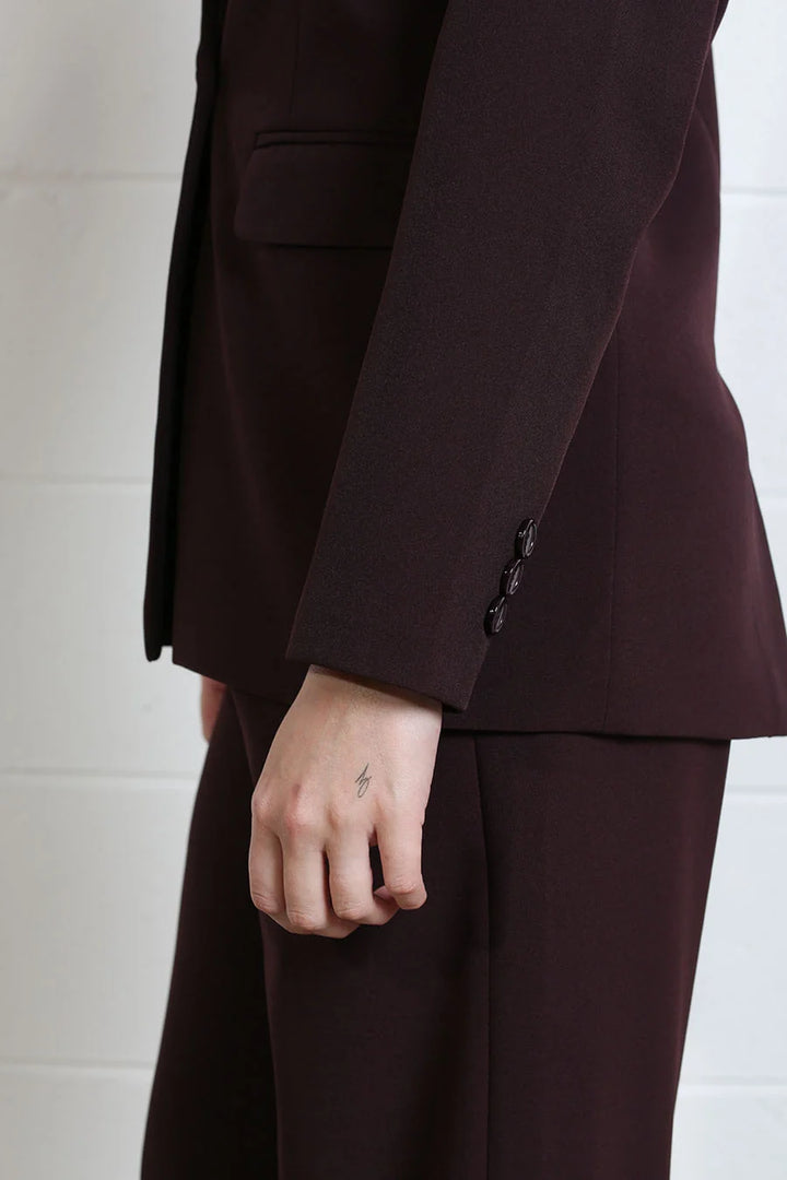 Tabitha Aubergine Blazer