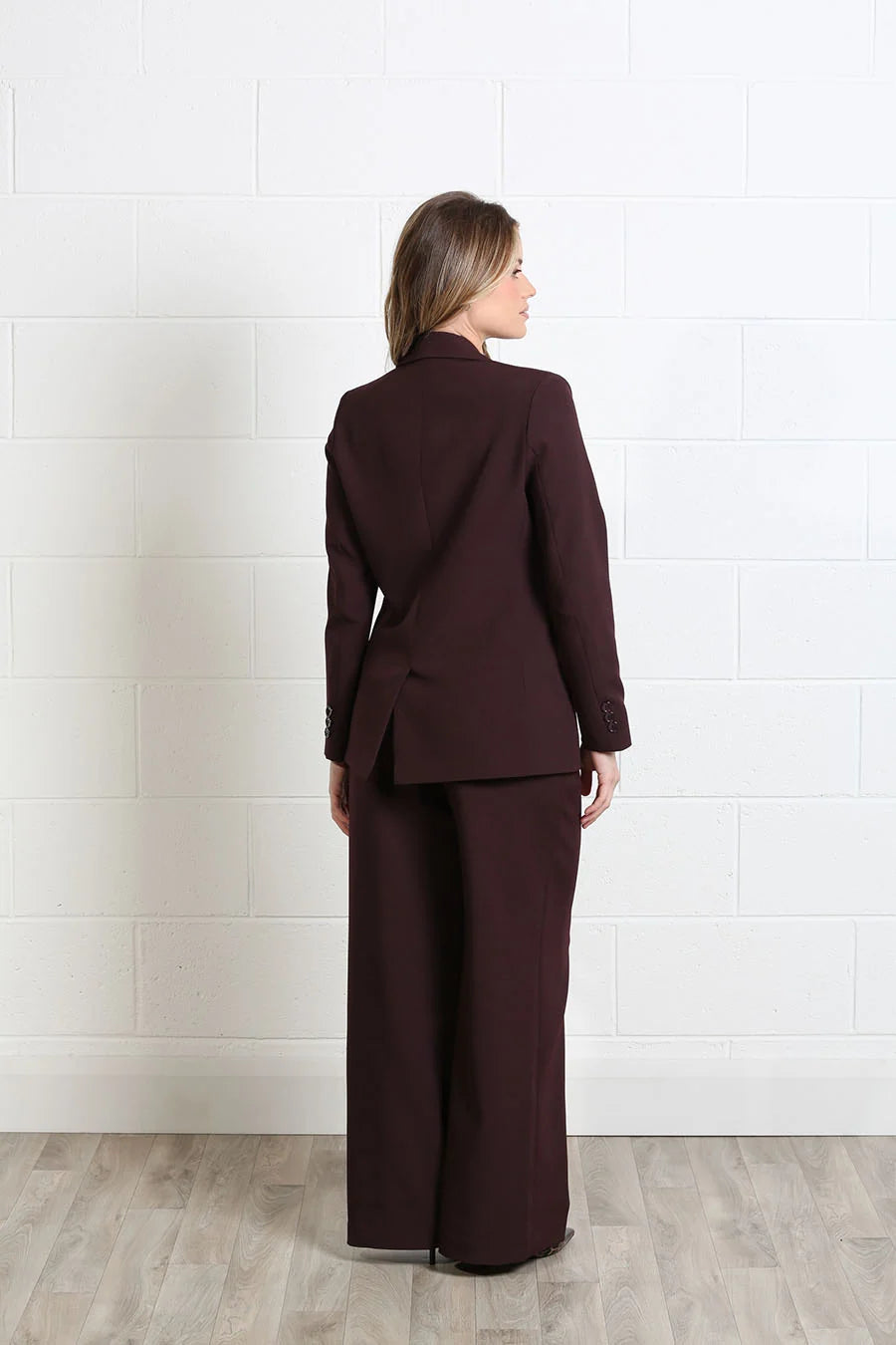 Theresa Aubergine Trousers