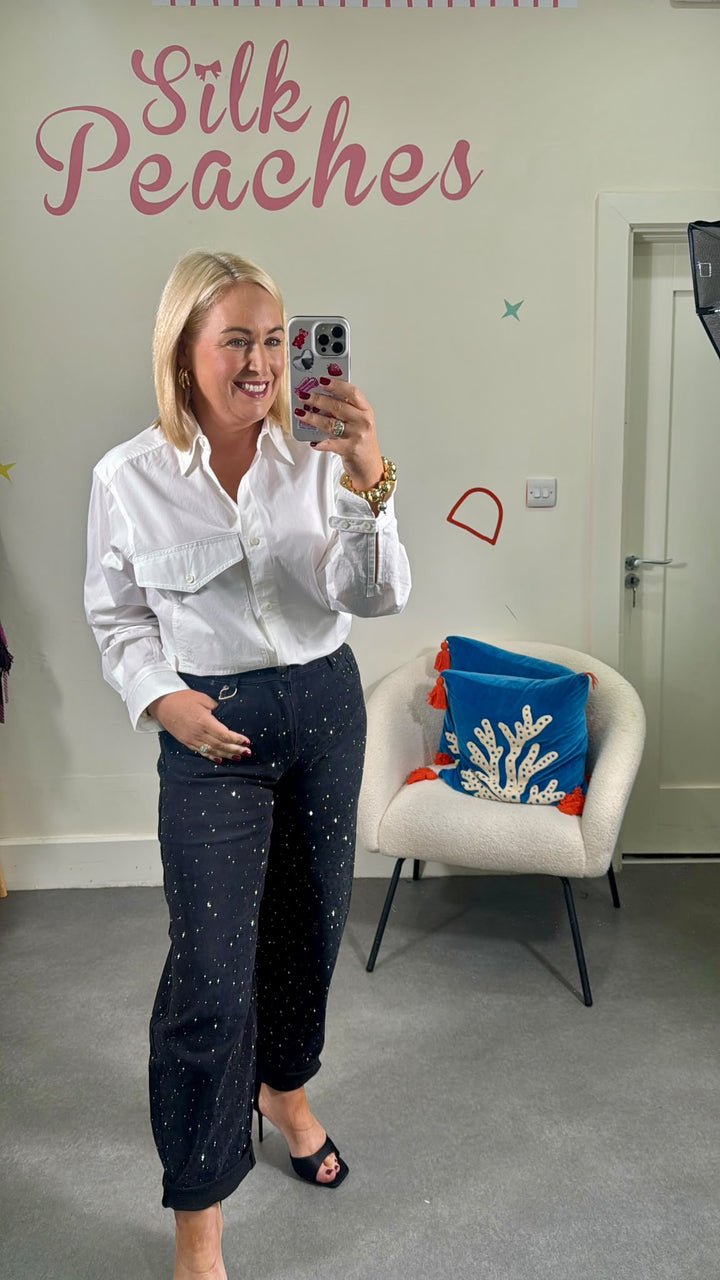 Jazzy Black Jeans