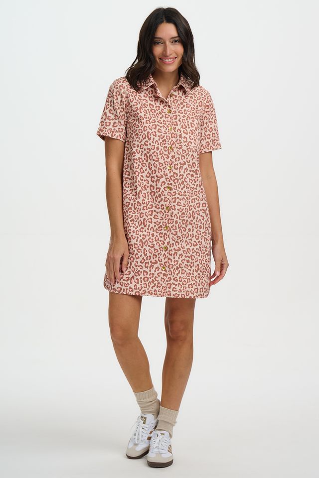 Zoe Mini Shirt Dress