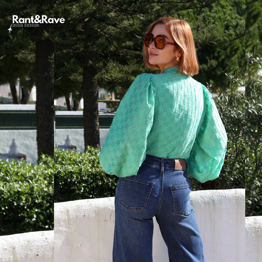 Zuri Green Blouse
