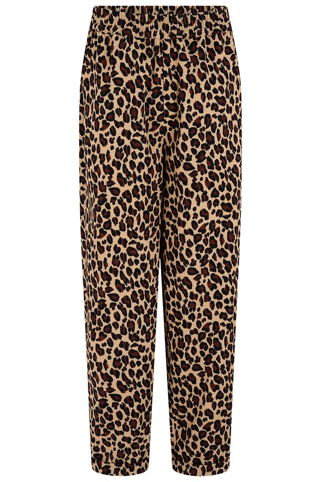 Vonnie Cord Leopard Trousers