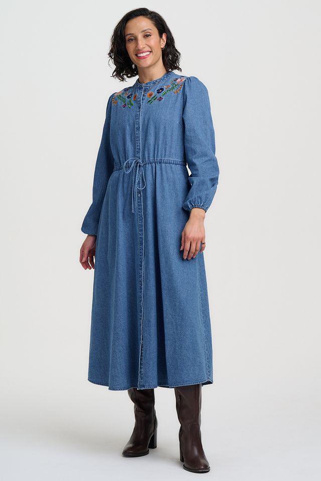 Ivana Midi Shirt Dress