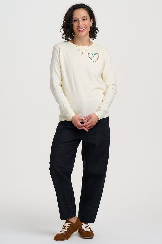 Brunswick White Heart Long Sleeve