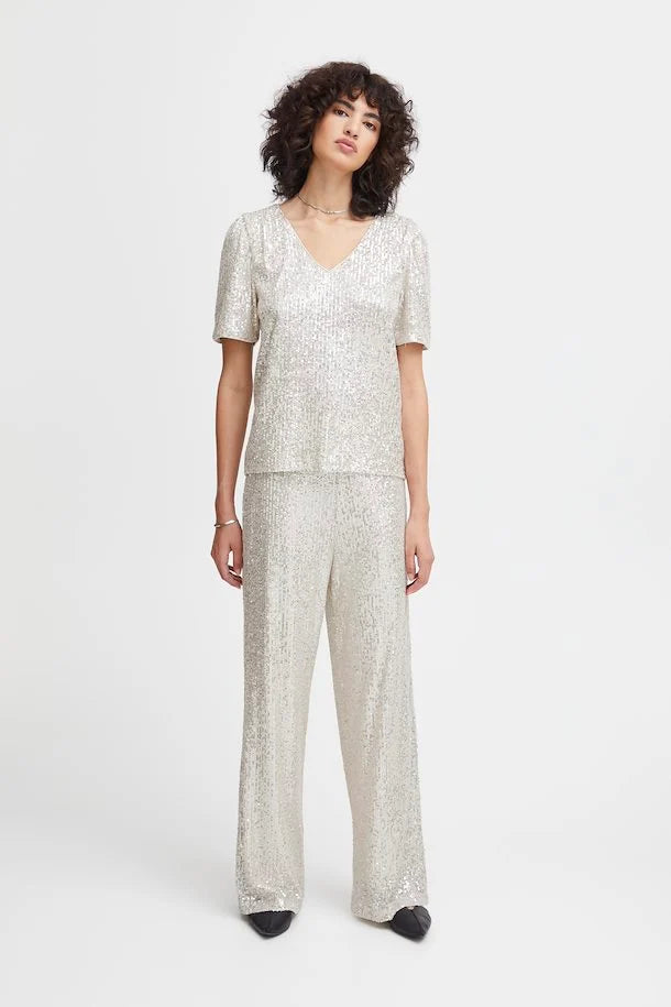 FAUCI SEQUIN TROUSERS