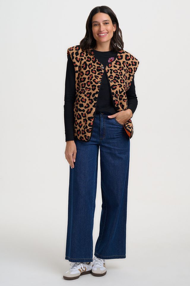 Sophie Leopard Fleece