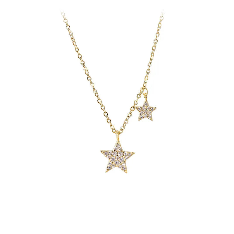 GOLD STAR NECKLACE