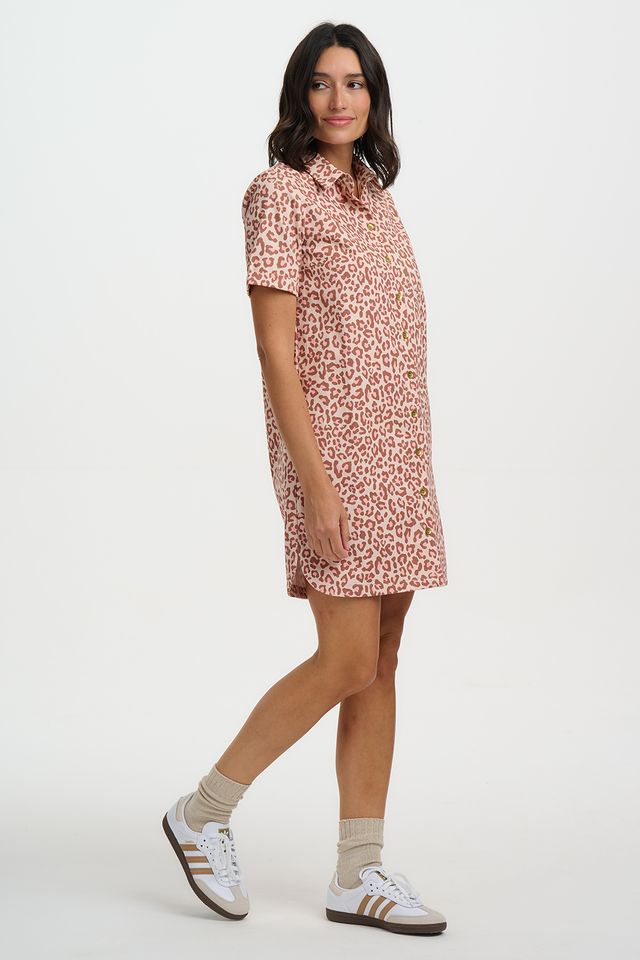 Zoe Mini Shirt Dress