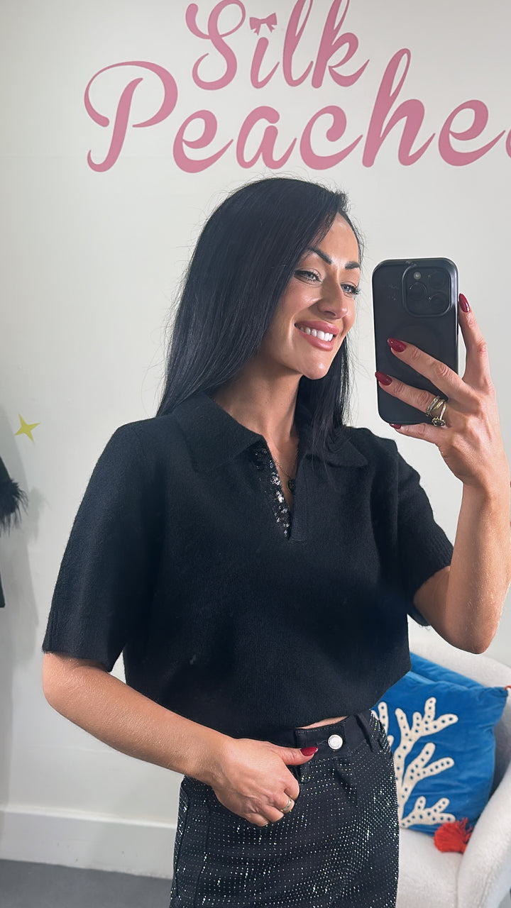 Dazula Half sleeve knit