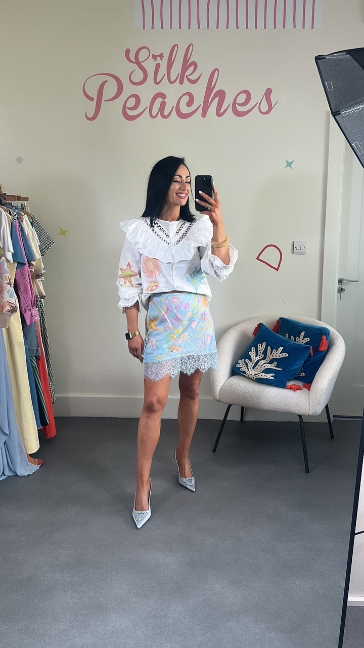 Blue Star Maeva Mini Skirt