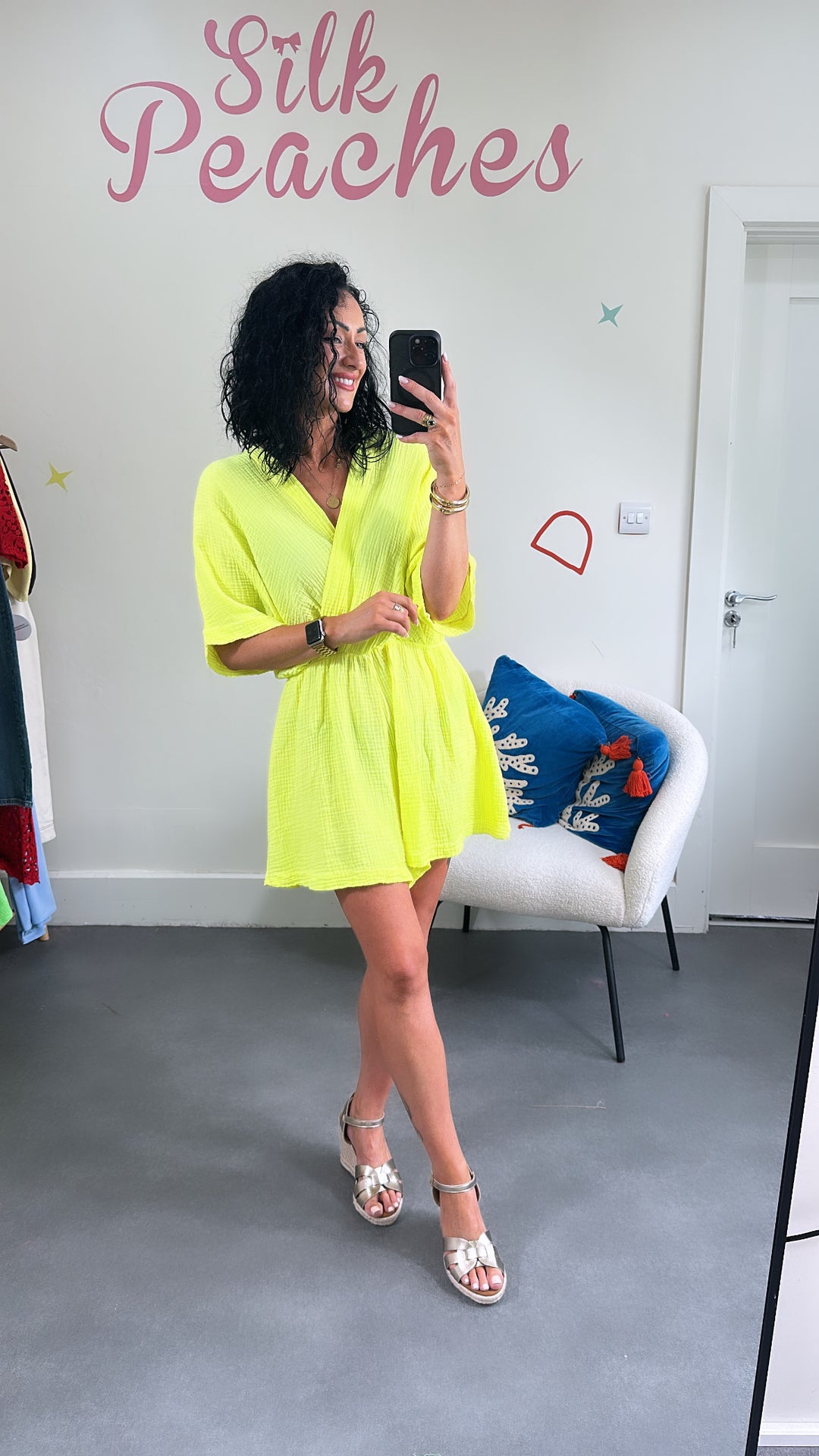 Neon Yellow Playsuit