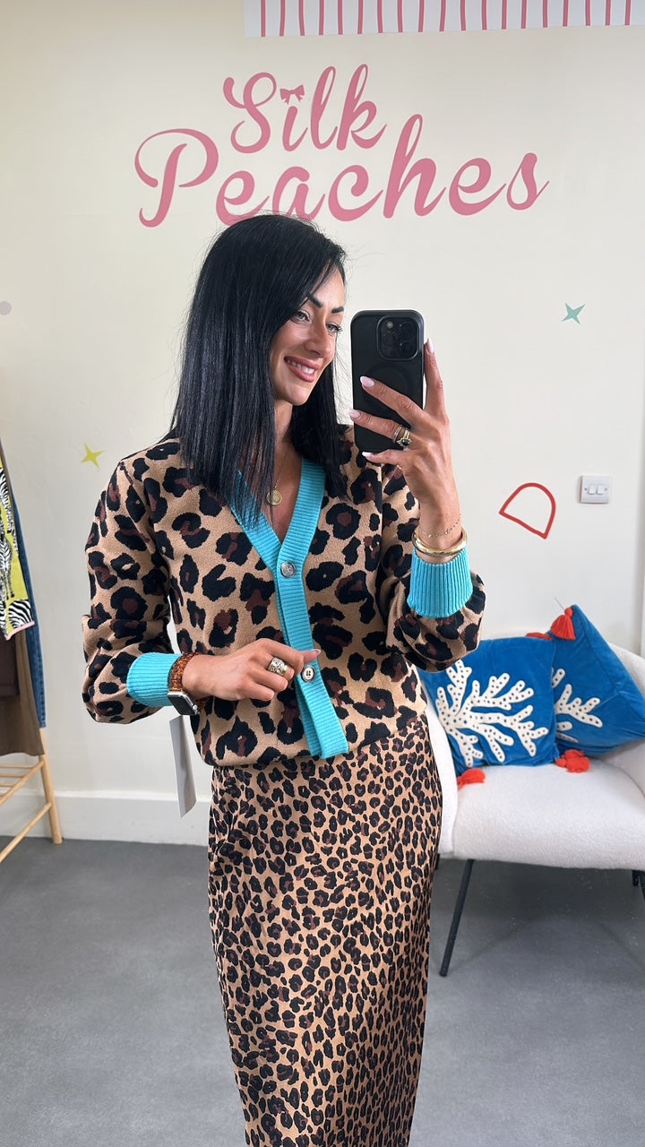 ZiZi Leopard Cardigan