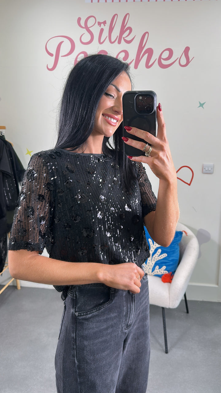 Malima Sequin Top