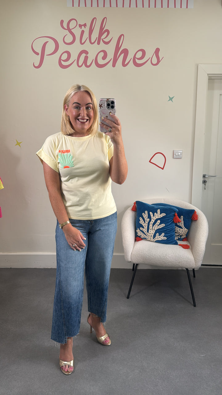 Yellow Graphic T-Shirt