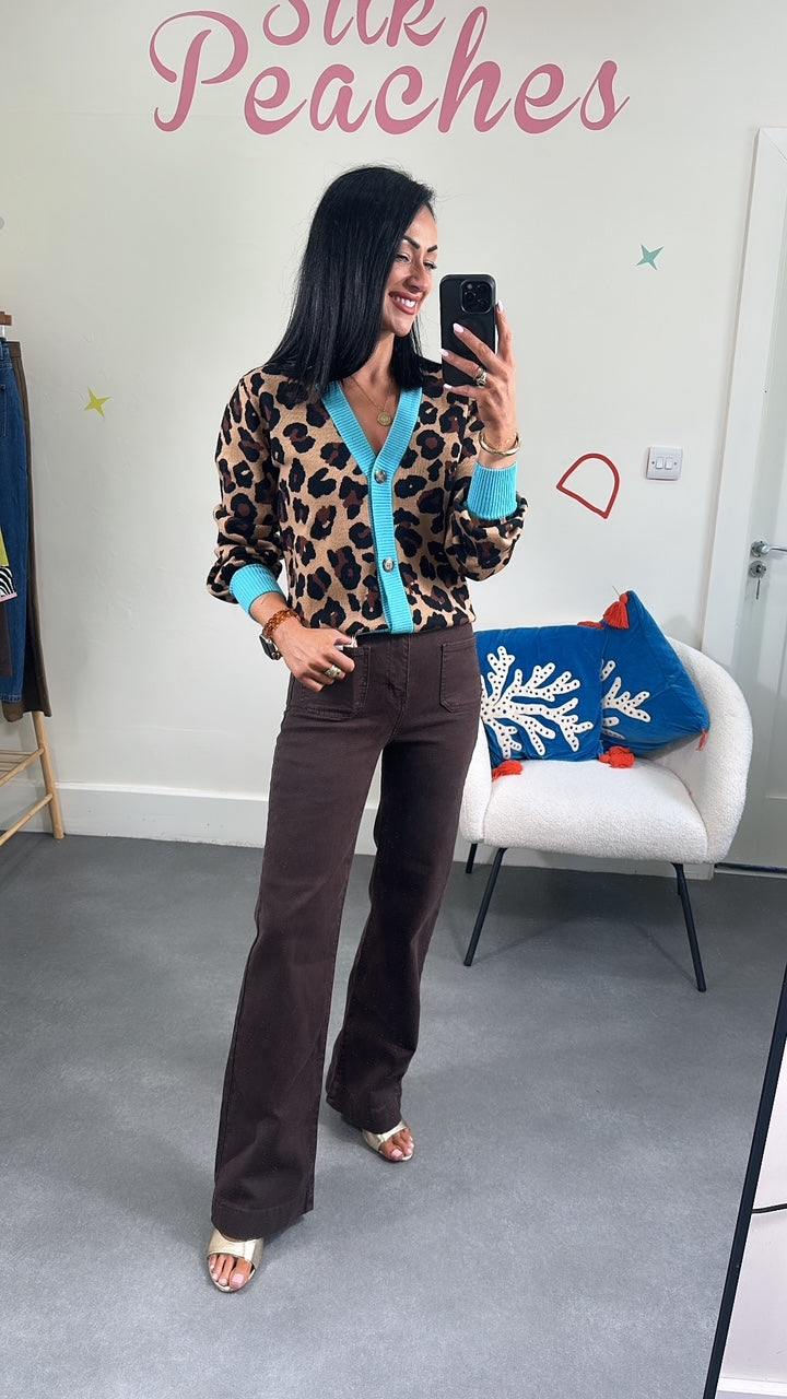 ZiZi Leopard Cardigan