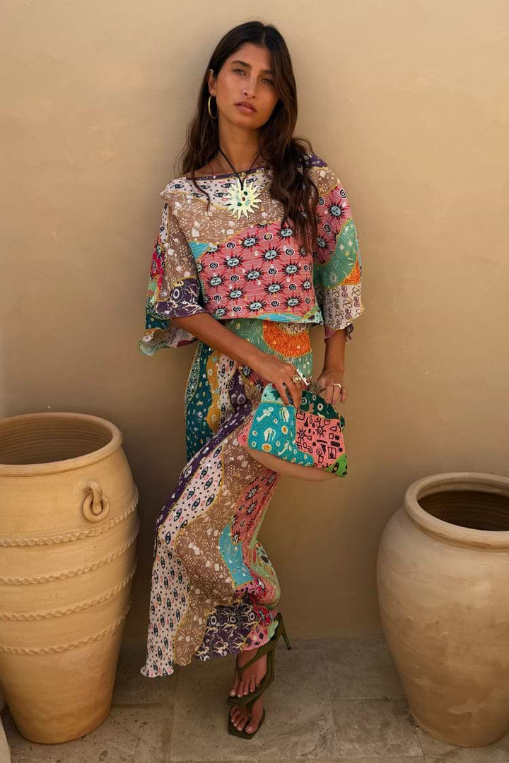 Pastel Morocco Tilly Dress