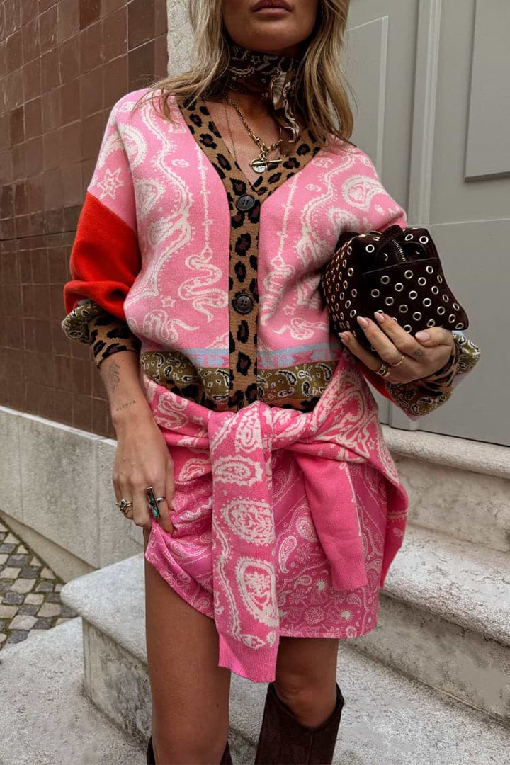 Splice Bandana Cardigan