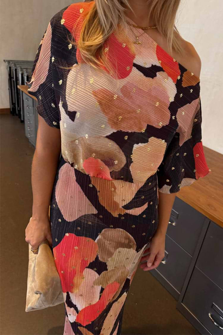 Chocolate Abstract Tily Dress