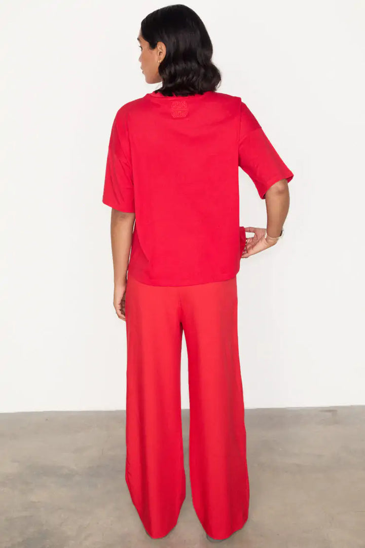 RED SUNDAZED ARDEN TROUSERS