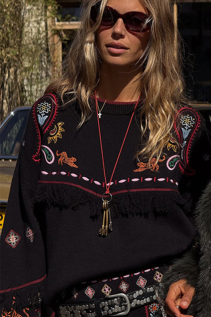 BLACK SAFARI JAMIE JUMPER