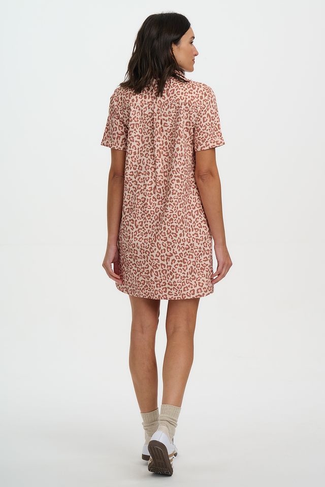 Zoe Mini Shirt Dress