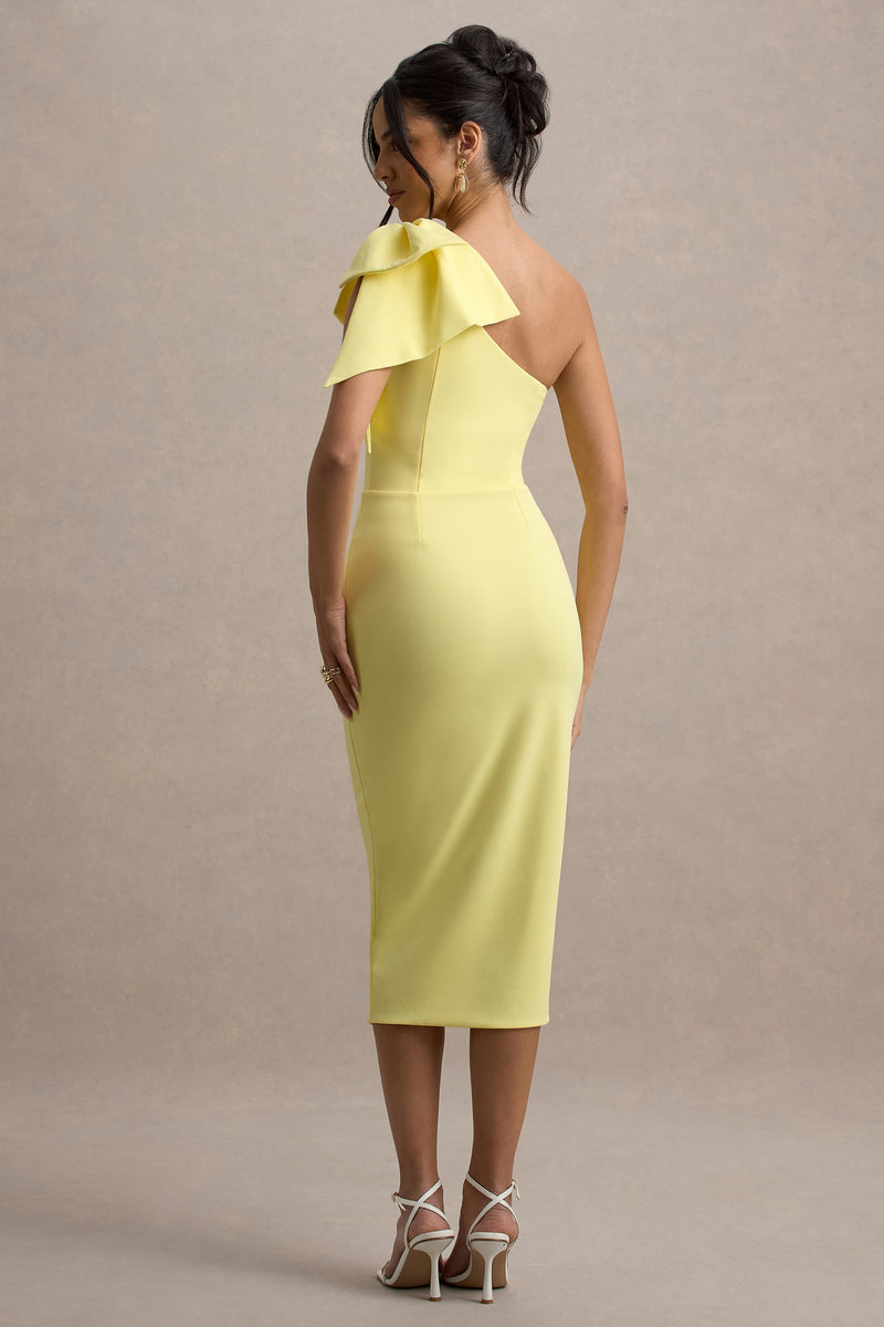 Ambretta Lemon Bow Shoulder