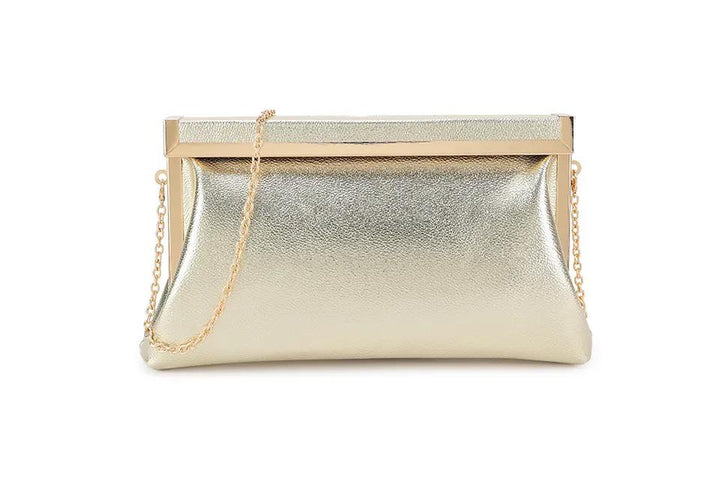 GOLD POUCH CLUTCH